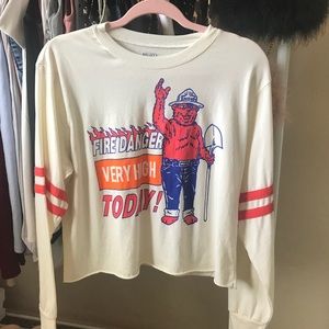 Smokey The Bear Cropped Tee 420